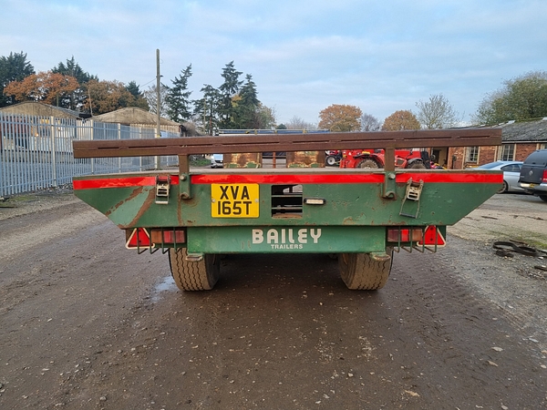Chris Atkin & Son Ltd - Bailey 14T Flat bed Trailer